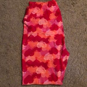 LuLaRoe valentines leggings